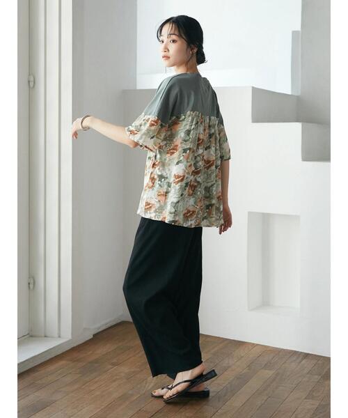 CRAFT STANDARD BOUTIQUE（クラフトスタンダードブティック）の「楊柳イージーパンツ　＊（その他パンツ・レディース・ブラック/ブラウン・M/L）」の9枚目の写真