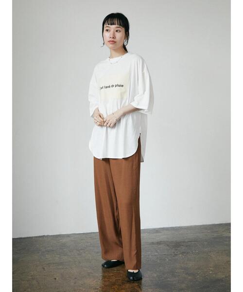 CRAFT STANDARD BOUTIQUE（クラフトスタンダードブティック）の「楊柳イージーパンツ　＊（その他パンツ・レディース・ブラック/ブラウン・M/L）」の12枚目の写真