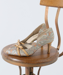 LE TALON（ルタロン）の「7cmポインテッドクロスリボンパンプス（パンプス）」