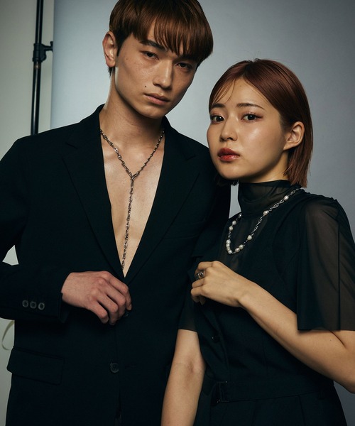 UNITED TOKYO(ユナイテッドトウキョウ)の「ミックスチェーンラリエット(ネックレス・メンズ・シルバー・0)」の9枚目の写真