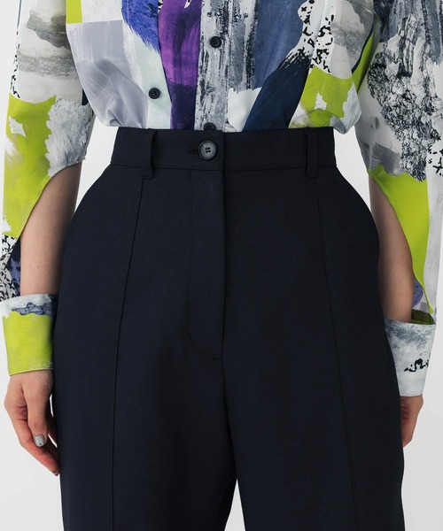 UNITED TOKYO(ユナイテッドトウキョウ)の「プラケットジップパンツ-ウォッシャブル-(その他パンツ・レディース・ブラック/ブラウン・1/2/3)」の3枚目の写真