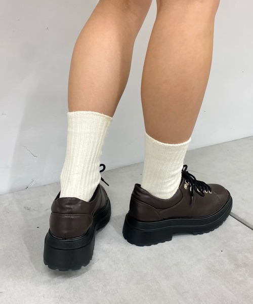 WHO'S WHO gallery（フーズフーギャラリー）の「【SLOPPY/スロッピー】トレッキングシューズ（その他シューズ・レディース・ブラック/ブラウン/アイボリー・MEDIUM/LARGE）」の7枚目の写真