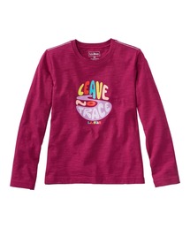 L.L.Bean（エルエルビーン）の「キッズ・グラフィック・ティ、長袖 グローインザダーク ビッグキッズ（Tシャツ/カットソー）」