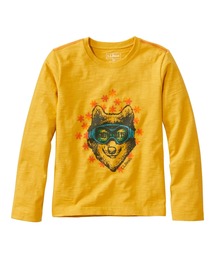 L.L.Bean（エルエルビーン）の「キッズ・グラフィック・ティ、長袖 グローインザダーク ビッグキッズ（Tシャツ/カットソー）」