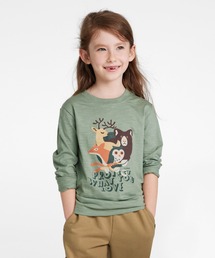 L.L.Bean（エルエルビーン）の「キッズ・グラフィック・ティ、長袖 グローインザダーク ビッグキッズ（Tシャツ/カットソー）」