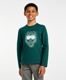 L.L.Bean（エルエルビーン）の「キッズ・グラフィック・ティ、長袖 グローインザダーク ビッグキッズ（Tシャツ/カットソー）」