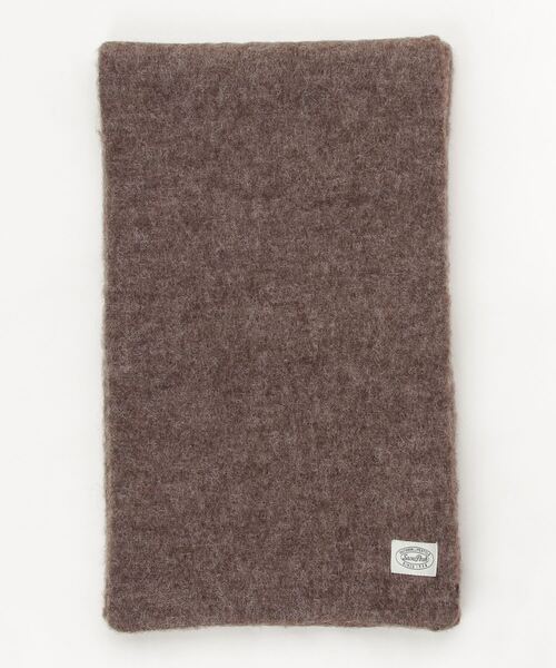 Snow Peak(スノーピーク)の「Shetland Wool Knit Stole(マフラー・メンズ・マスタード/ブラウン/チャコールグレー・ONE SIZE)」の3枚目の写真