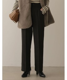 Re:EDIT | [2022A/W COLLECTION][低身長/高身長サイズ有]ストレッチツイルスリムフレアパンツ(その他パンツ)