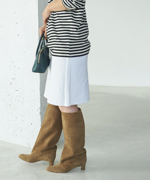 plage（プラージュ）の「【Healthy denim/ヘルシーデニム】SP W DENIM MIDスカート（スカート・レディース・ホワイト・38/36/34）」の12枚目の写真