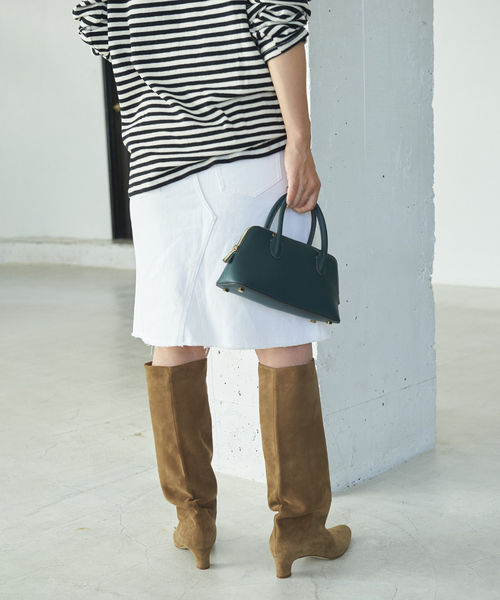 plage（プラージュ）の「【Healthy denim/ヘルシーデニム】SP W DENIM MIDスカート（スカート・レディース・ホワイト・38/36/34）」の2枚目の写真