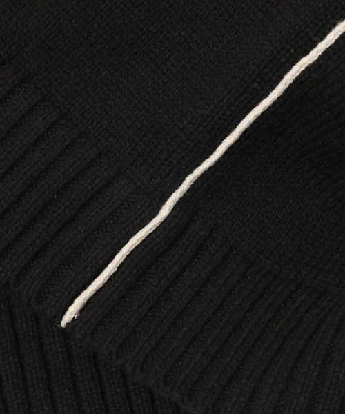 LOWRYS FARM（ローリーズファーム）の「ニットチャイナカーディガン　356928（ニット/セーター・キッズ・アイボリー/ブラック/パープル・110cm/120cm/130cm/140cm/150cm）」の8枚目の写真