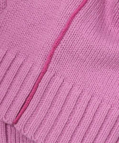 LOWRYS FARM（ローリーズファーム）の「ニットチャイナカーディガン　356928（ニット/セーター・キッズ・アイボリー/ブラック/パープル・110cm/120cm/130cm/140cm/150cm）」の14枚目の写真