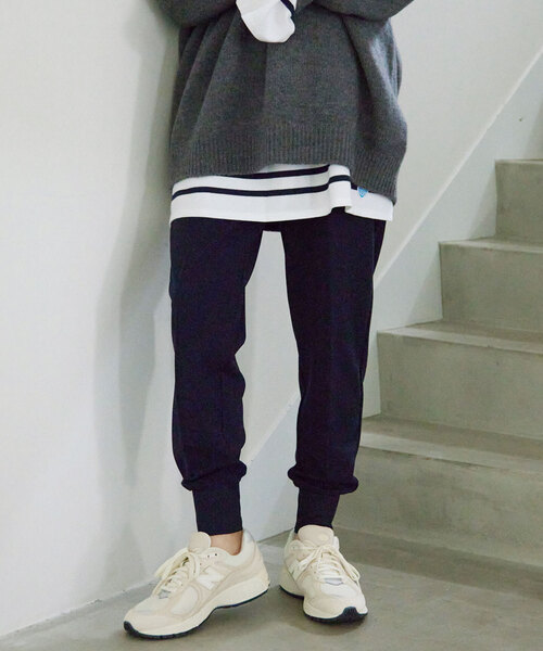 SLOBE IENA（スローブイエナ）の「カットジョーゼットジョガーパンツ