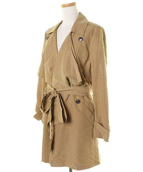 ivory court(アイボリーコート)の「コート(その他アウター・レディース・ブラウン・-)」の2枚目の写真