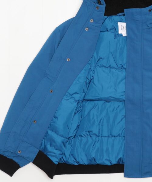 GAP（ギャップ）の「ショート ダウンパーカー（ダウンジャケット/コート・メンズ・ブラック/ブルー/グレー・XS/S/L/XL/M）」の18枚目の写真