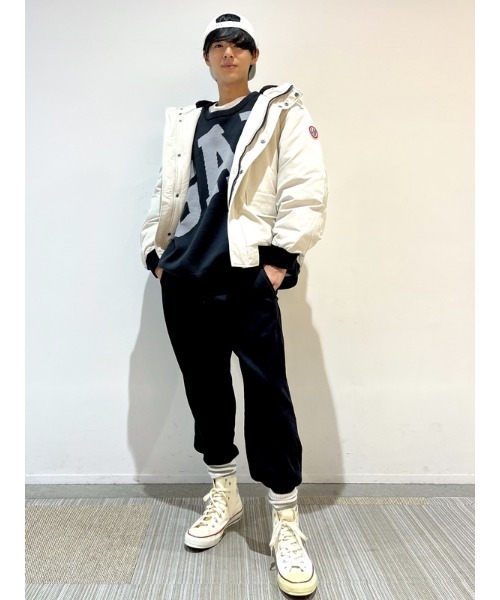 GAP（ギャップ）の「ショート ダウンパーカー（ダウンジャケット/コート・メンズ・ブラック/ブルー/グレー・XS/S/L/XL/M）」の20枚目の写真