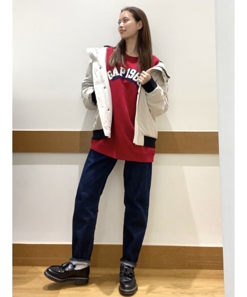 GAP（ギャップ）の「ショート ダウンパーカー（ダウンジャケット/コート・メンズ・ブラック/ブルー/グレー・XS/S/L/XL/M）」の10枚目の写真