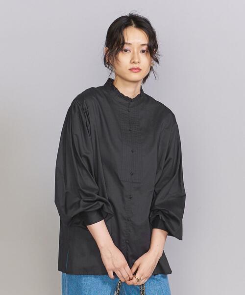 BEAUTY&YOUTH UNITED ARROWS（ビューティーアンドユースユナイテッドアローズ）の「コットンセルロース フリルスタンド ...