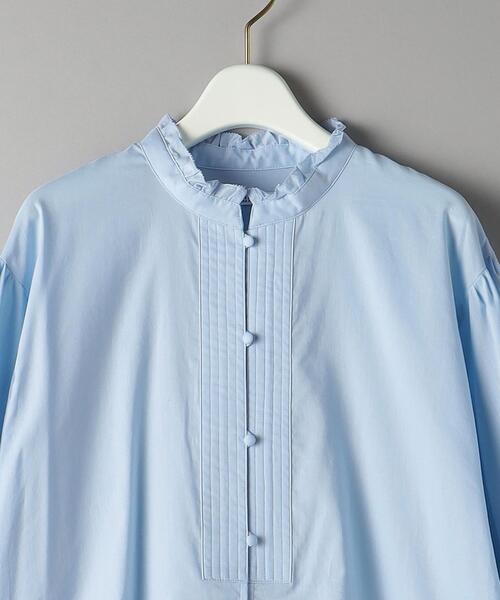 BEAUTY&YOUTH UNITED ARROWS（ビューティーアンドユースユナイテッドアローズ）の「コットンセルロース フリルスタンド ...