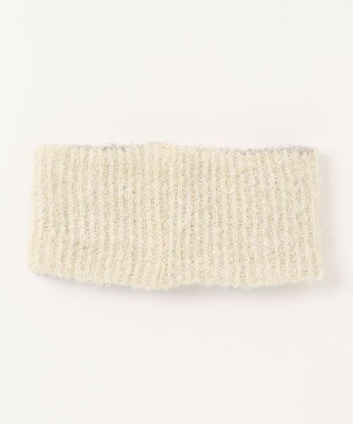チャイハネ（チャイハネ）の「【チャイハネ】リバーシブルニットヘアバンド（ヘアバンド・メンズ・ホワイト/パープル/ネイビー/ターコイズブルー・FREE）」の5枚目の写真
