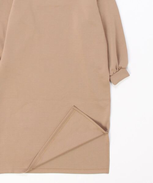 B'2nd（ビーセカンド）の「HCAE(エイチシーエーイー) SWEAT DRESS/スェットワンピース（ワンピース・レディース・ベージュ/ブラック・F）」の4枚目の写真