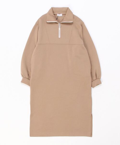 B'2nd（ビーセカンド）の「HCAE(エイチシーエーイー) SWEAT DRESS/スェットワンピース（ワンピース・レディース・ベージュ/ブラック・F）」の7枚目の写真