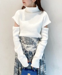 LILY BROWN | 【宮脇咲良さん着用】マルチウォーマーニットプル(ニット/セーター)