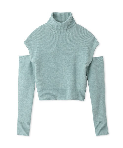 LILY BROWN（リリーブラウン）の「マルチウォーマーニットプル（ニット/セーター・レディース・ブラック/ホワイト/レッド/ミント・FREE）」の16枚目の写真