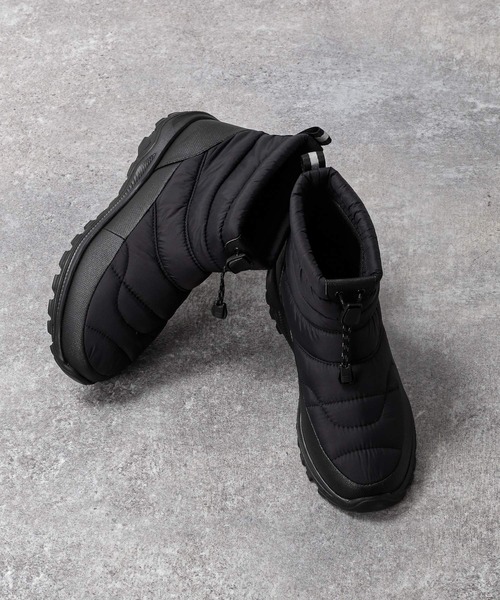 RAGEBLUE（レイジブルー）の「【AIRTHERMAL】スノーブーツ/モックブーツ（ブーツ・メンズ・ブラック/グリーン・MEDIUM/LARGE）」の2枚目の写真