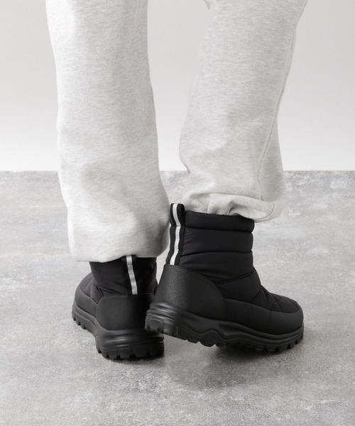 RAGEBLUE（レイジブルー）の「【AIRTHERMAL】スノーブーツ/モックブーツ（ブーツ・メンズ・ブラック/グリーン・MEDIUM/LARGE）」の5枚目の写真