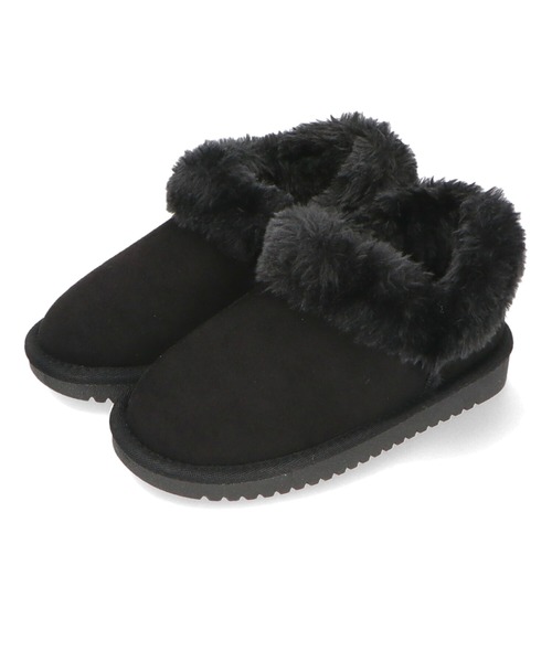 ORiental TRaffic(オリエンタルトラフィック)の「ムートンシューズ K-243(ブーツ・キッズ・ブラック/ブルー/キャメル・15.0cm/16.0cm/17.0cm/18.0cm/19.0cm/20.0cm)」の9枚目の写真