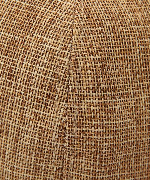 BEAUTY&YOUTH UNITED ARROWS（ビューティーアンドユースユナイテッドアローズ）の「BYBC ペーパー ミックスシート キャップ◆（キャップ・レディース・ベージュ/ダークブラウン・フリー）」の4枚目の写真