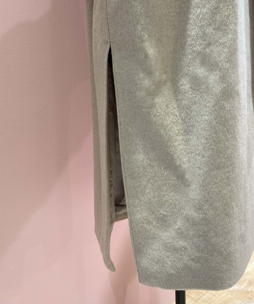 archives（アルシーヴ）の「’ウールロングチェスターコート’（チェスターコート・レディース・ベージュ/グレー/ブラック/グレイッシュベージュ・MEDIUM）」の17枚目の写真