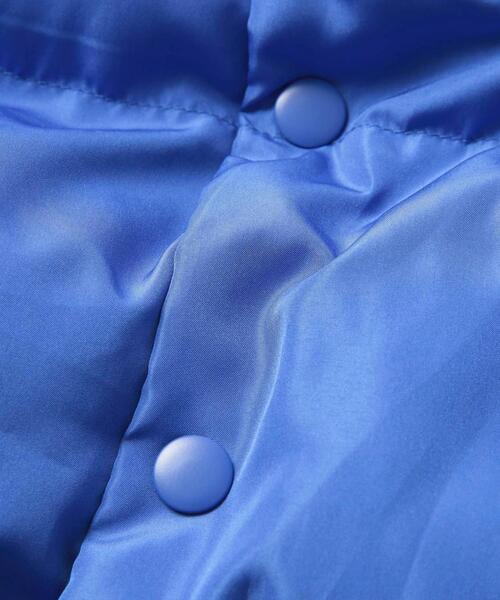 coen（コーエン）の「soronaR AURAショートパフベスト（ダウンベスト・レディース・ロイヤルブルー/ピンク・FREE）」の6枚目の写真