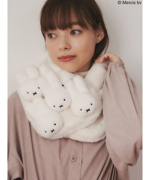 メリージェニー もこもこmiffyティペット merry jenny もこもこmiffyティペット（ブラック