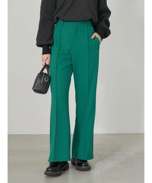 earth music&ecology（アースミュージックアンドエコロジー）の「センターシームパンツ（その他パンツ・レディース・ブラウン/グリーン/ブラック/ライトベージュ・M/S）」の21枚目の写真