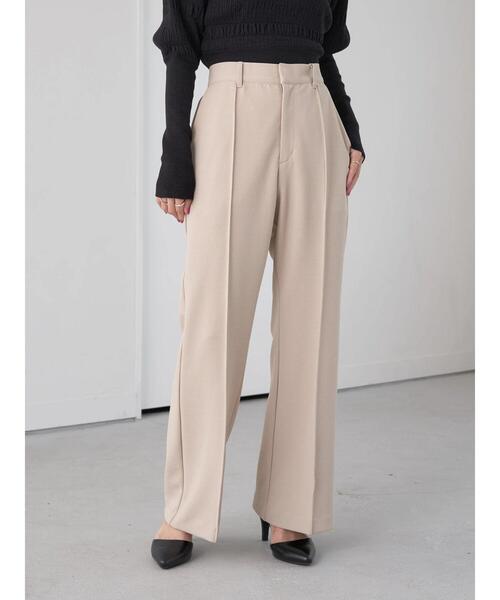 earth music&ecology（アースミュージックアンドエコロジー）の「センターシームパンツ（その他パンツ・レディース・ブラウン/グリーン/ブラック/ライトベージュ・M/S）」の15枚目の写真