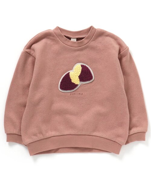 apres les cours（アプレレクール）の「【新色追加】バラエティモチーフトレーナー（スウェット・キッズ・ブラウン/ローズ/チャコール/ラベンダー/イエロー/ミント/ベージュ・120/80/100/110/90/130/140）」の11枚目の写真