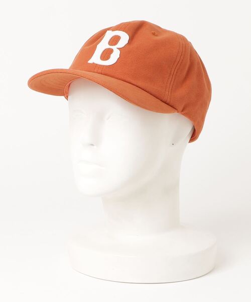 BRIXTON(ブリクストン)の「【BRIXTON/ブリクストン】BIG B MP CAP(キャップ・メンズ・グリーン/ブラック/オレンジ/ホワイト×グリーン/エメラルド/ブラウン/ネイビー/サンドベージュ・FREE)」の8枚目の写真
