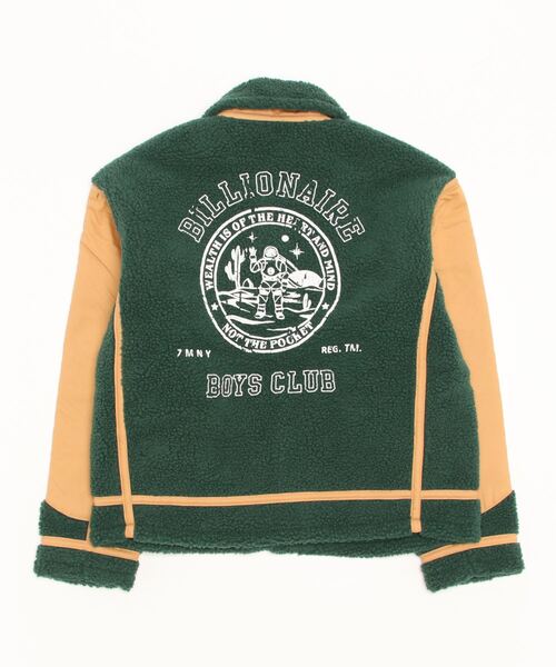 BILLIONAIRE BOYS CLUB（ビリオネア・ボーイズ・クラブ）の「BB CANOPY JACKET（ブルゾン・メンズ・グリーン/ブラック・MEDIUM/LARGE）」の7枚目の写真