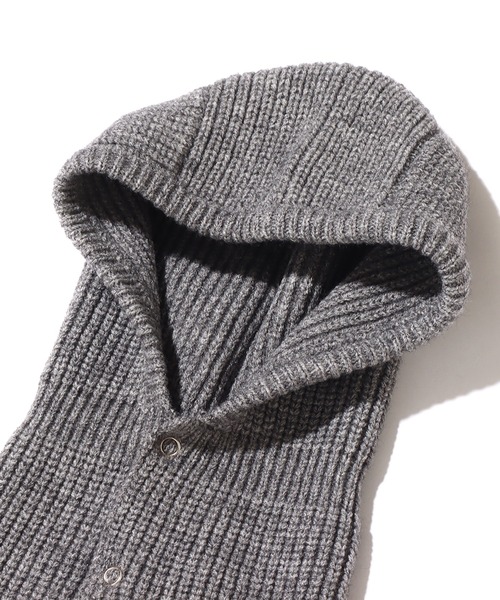 atmos pink（アトモスピンク）の「atmos pink ニット バラクラバ（その他小物・レディース・グレー/ブラック/ホワイト・FREE）」の12枚目の写真