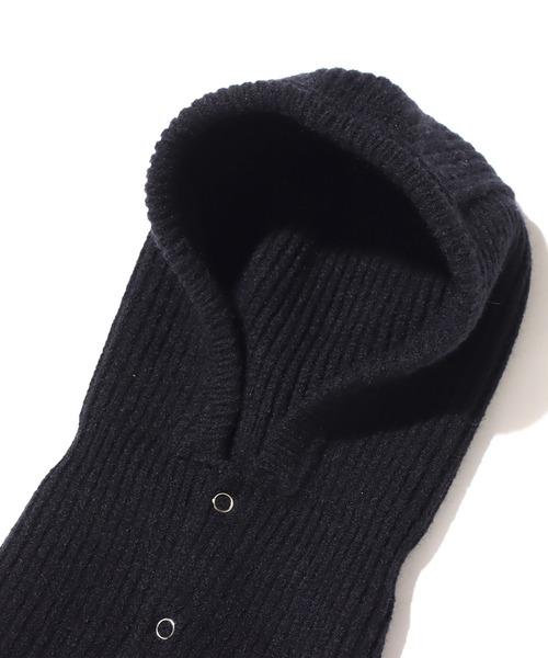 atmos pink（アトモスピンク）の「atmos pink ニット バラクラバ（その他小物・レディース・グレー/ブラック/ホワイト・FREE）」の13枚目の写真
