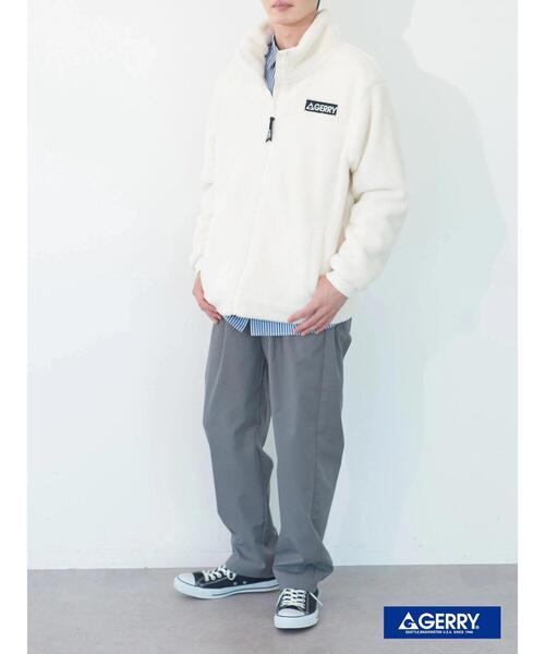 koe（コエ）の「【GERRY】シープボアジップブルゾン（ブルゾン・レディース・オフホワイト/ブラック/マルチ・L/M）」の21枚目の写真