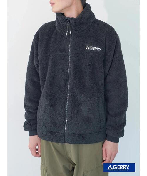 koe（コエ）の「【GERRY】シープボアジップブルゾン（ブルゾン・レディース・オフホワイト/ブラック/マルチ・L/M）」の3枚目の写真