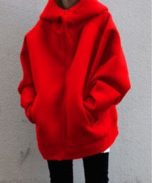 オーバーサイズ ZIP パーカー