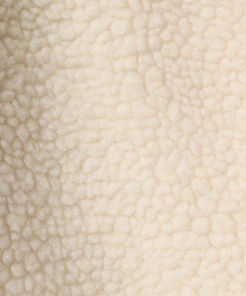 FUNALIVE（ファンアライブ）の「リラックマ ボア ジャケット（ブルゾン・レディース・ベージュ/オフホワイト・M/L/LL）」の3枚目の写真