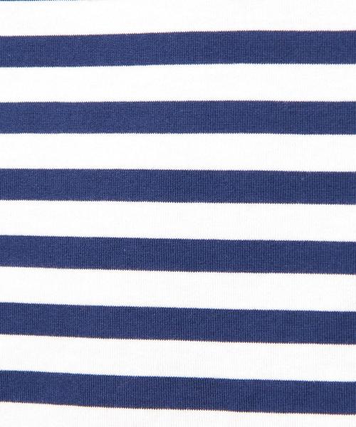 BEAUTY&YOUTH UNITED ARROWS(ビューティーアンドユースユナイテッドアローズ)の「BY ハイゲージ ボーダー クルーネック Tシャツ ◆(Tシャツ/カットソー・メンズ・ブラック/コバルトブルー・MEDIUM/LARGE/SMALL/X-LARGE)」の12枚目の写真