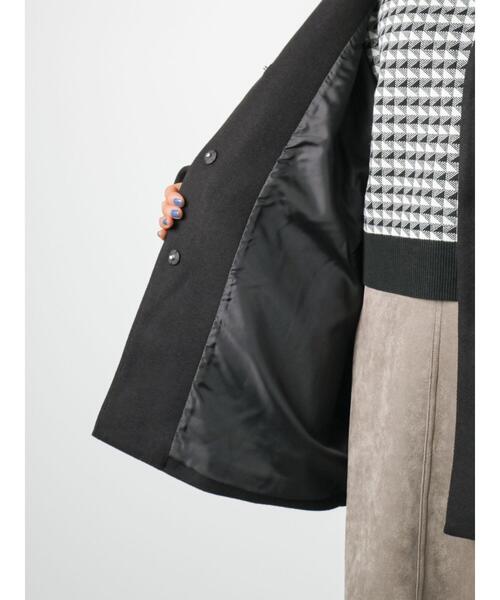 Lugnoncure(ルノンキュール)の「ノーカラーコート(ノーカラーコート・レディース・モカ/ブラック/ベージュ・フリ-)」の17枚目の写真