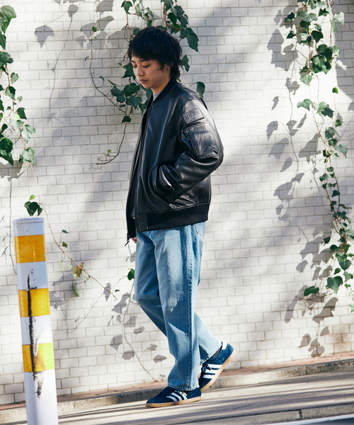 【Schott / ショット】別注 NYLON MA-1 schott - SCHOTT / ショット | × JEANASIS ジーナシス 別注 MA-1
