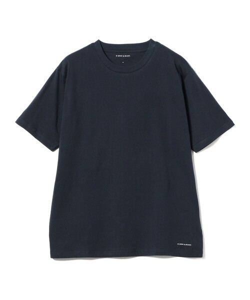 B:MING by BEAMS(ビーミングバイビームス)の「ベーシック クルーネック Tシャツ(ドロップフィット)(Tシャツ/カットソー・メンズ・オフホワイト/ブラック/ネイビー・X-LARGE/MEDIUM/LARGE/SMALL)」の3枚目の写真